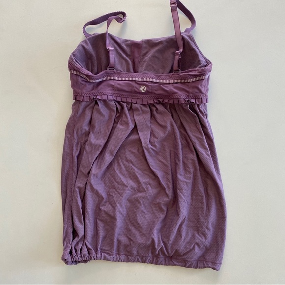 Lululemon Priiti Babydoll Tank Top Purple - Picture 5 of 8